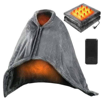 CozyWrap™ Fleece Heated Blanket