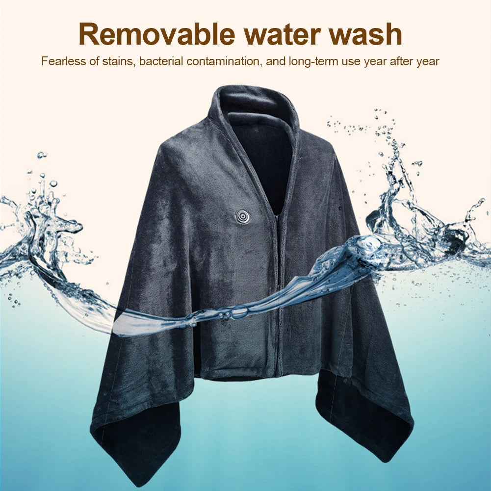 CozyWrap™ Fleece Heated Blanket